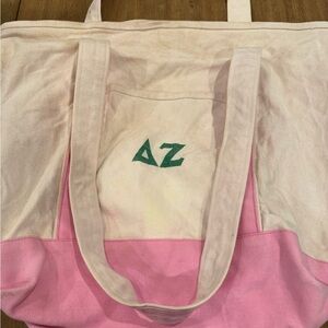 DZ (Delta Zeta) Tote Bag